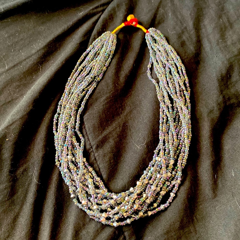 Handmade beaded necklace